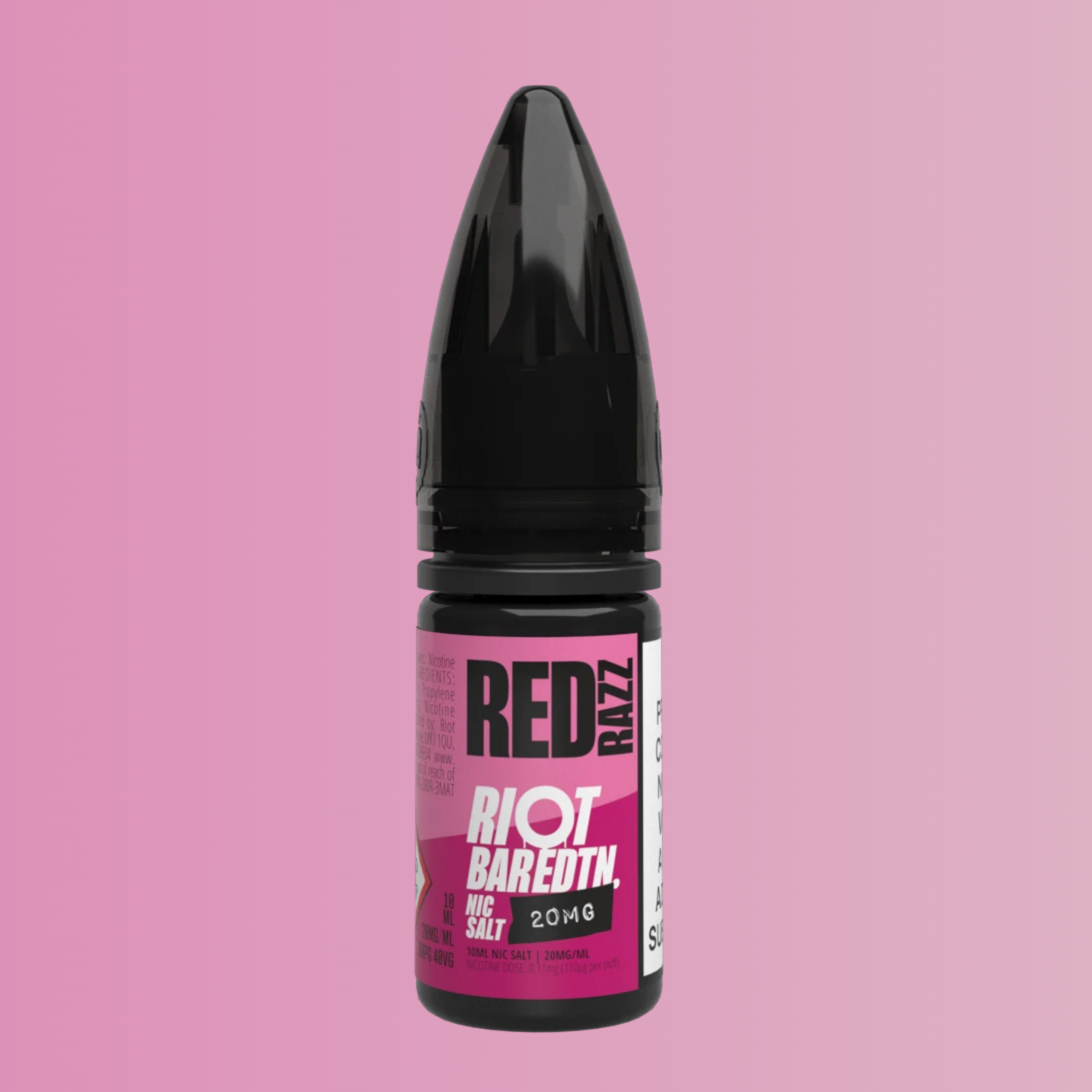 Red Razz Nic Salt E-Liquid by Riot Bar Edition