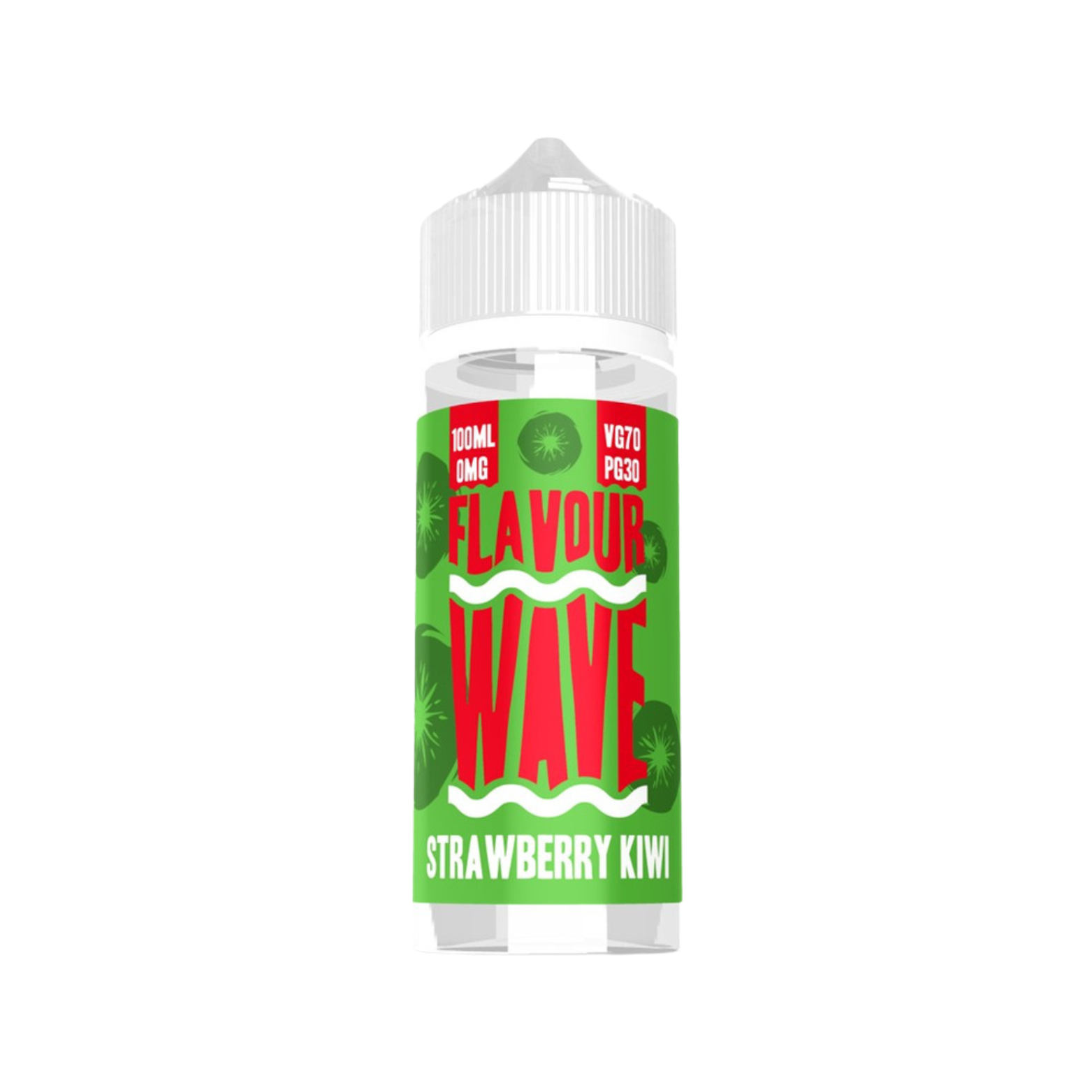 Starwberry Kiwi Shortfill 100ml E-liquid By Flavour Wave