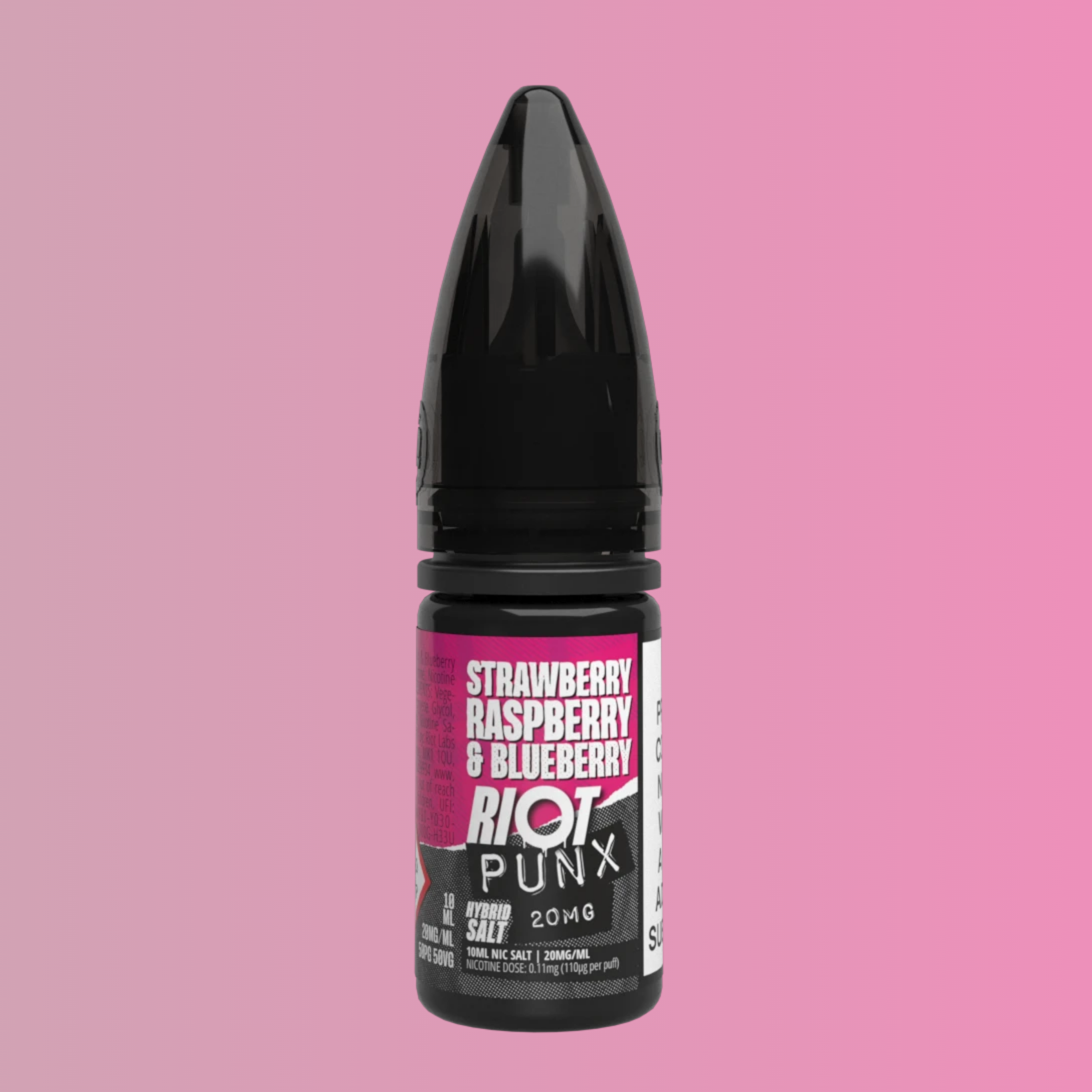 Strawberry Raspberry Blueberry Hybrid Salt E-Liquid by PUNX