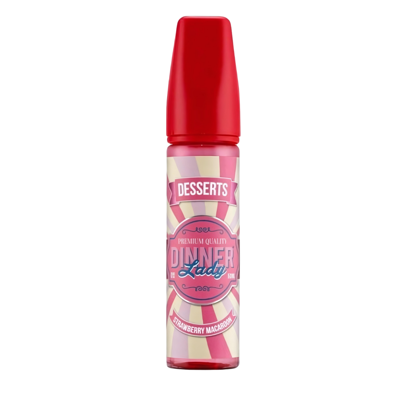 Strawberry Macaroon Shortfill 50ml E-liquid by Dinner Lady