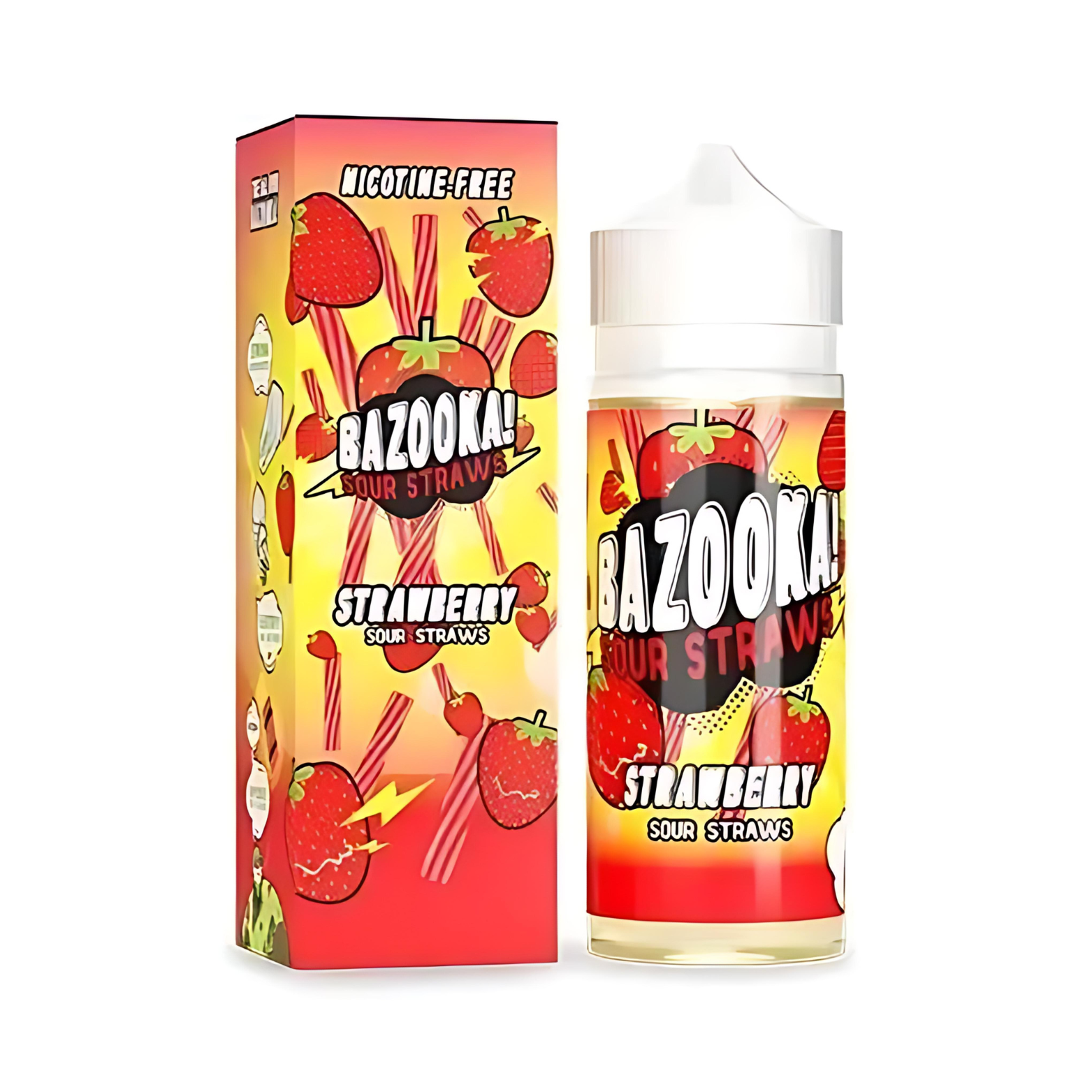 Strawberry Short fill 100ml E-Liquid by Bazooka