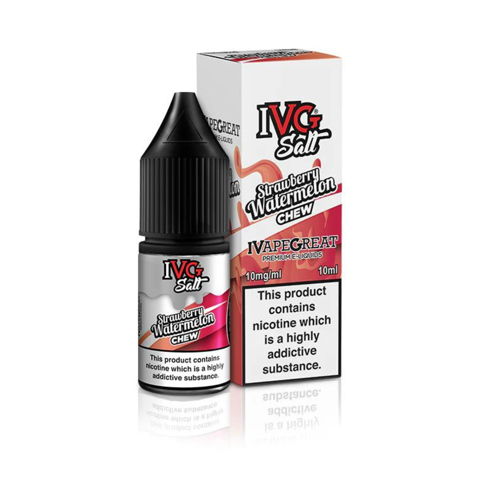 Strawberry Watermelon Chew Nic Salt E-Liquid by IVG