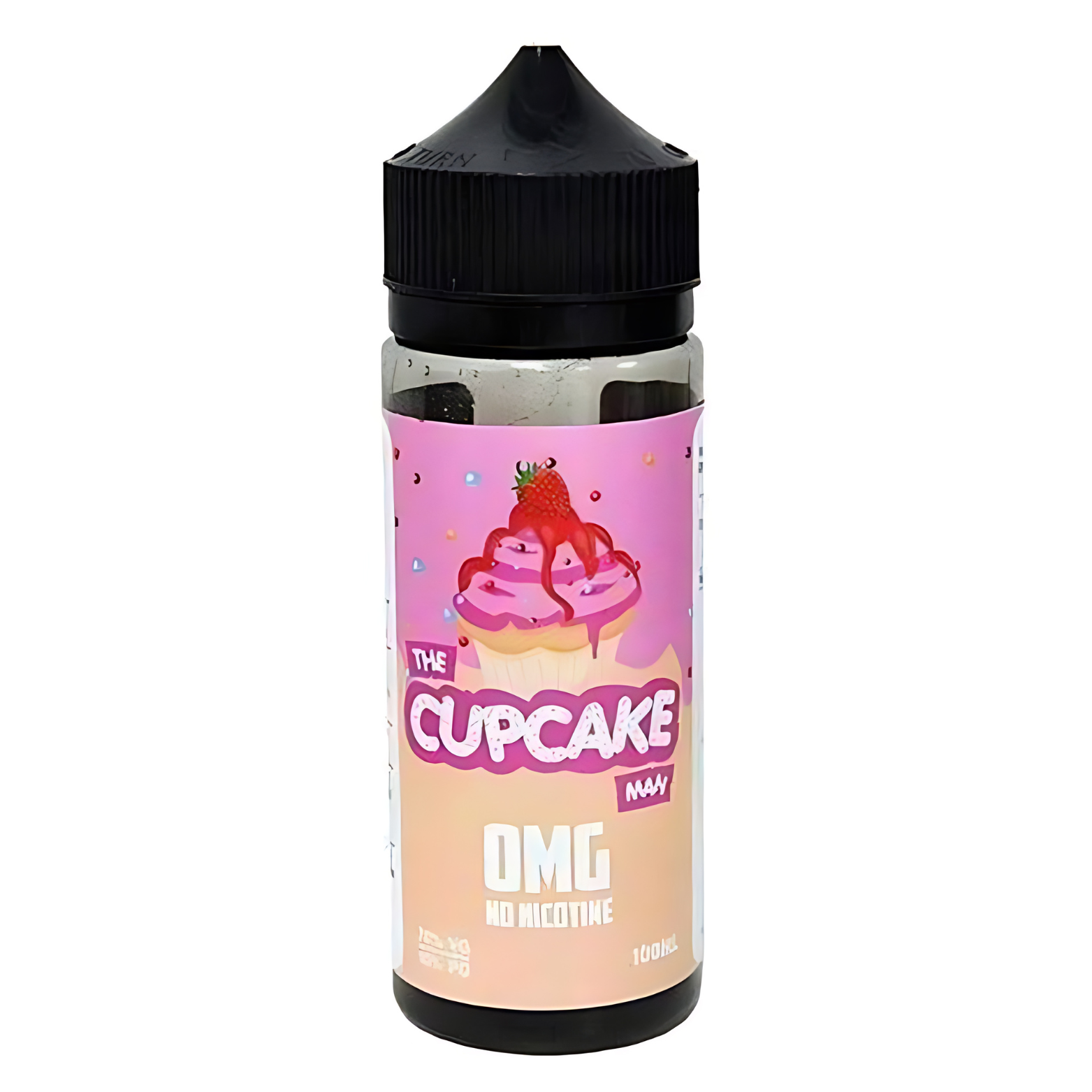 The Cupcake Man Strawberry Shortfill 100ml E-liquid by Vaper Treats