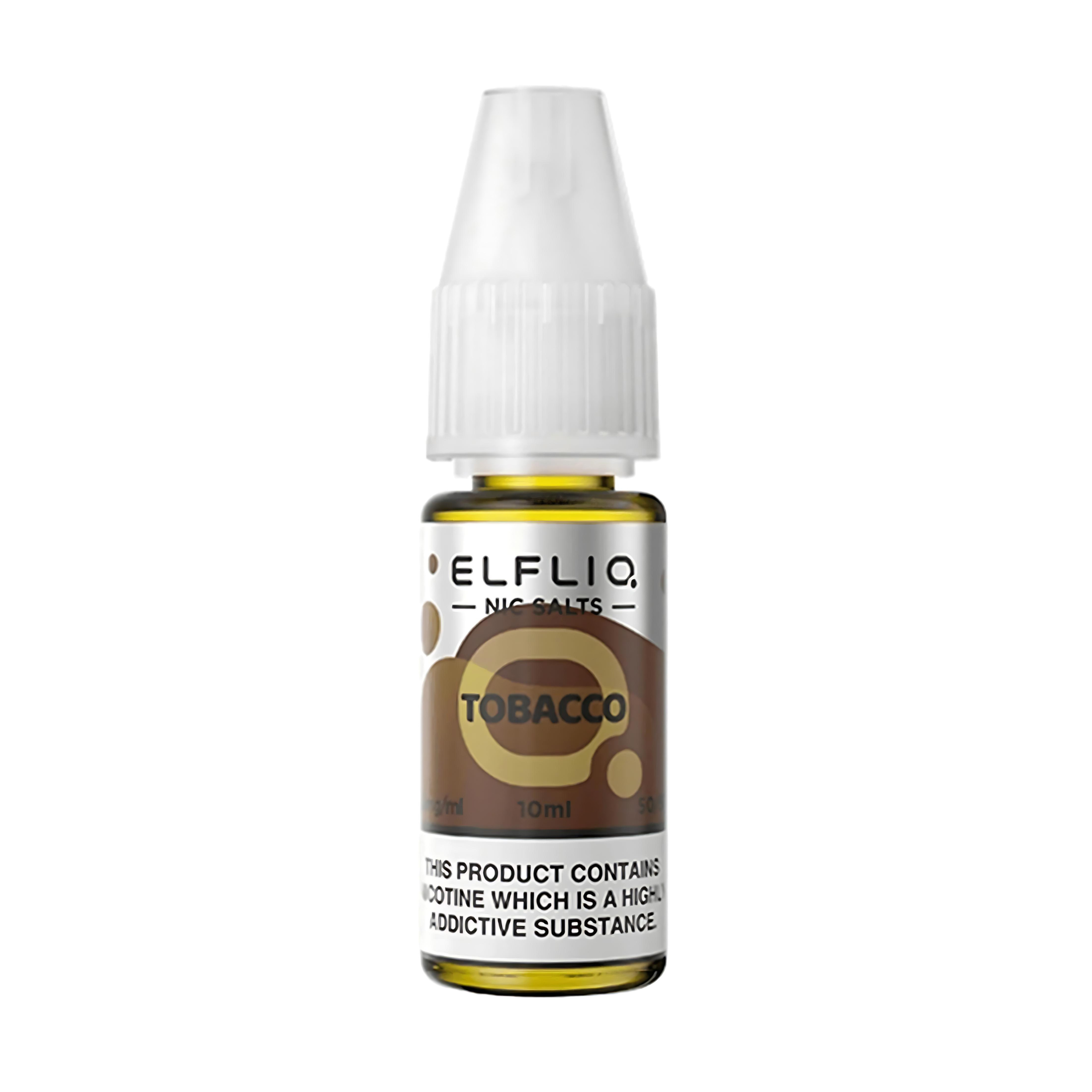 Tobacco Nic Salt E-Liquid by Elfliq Elf Bar