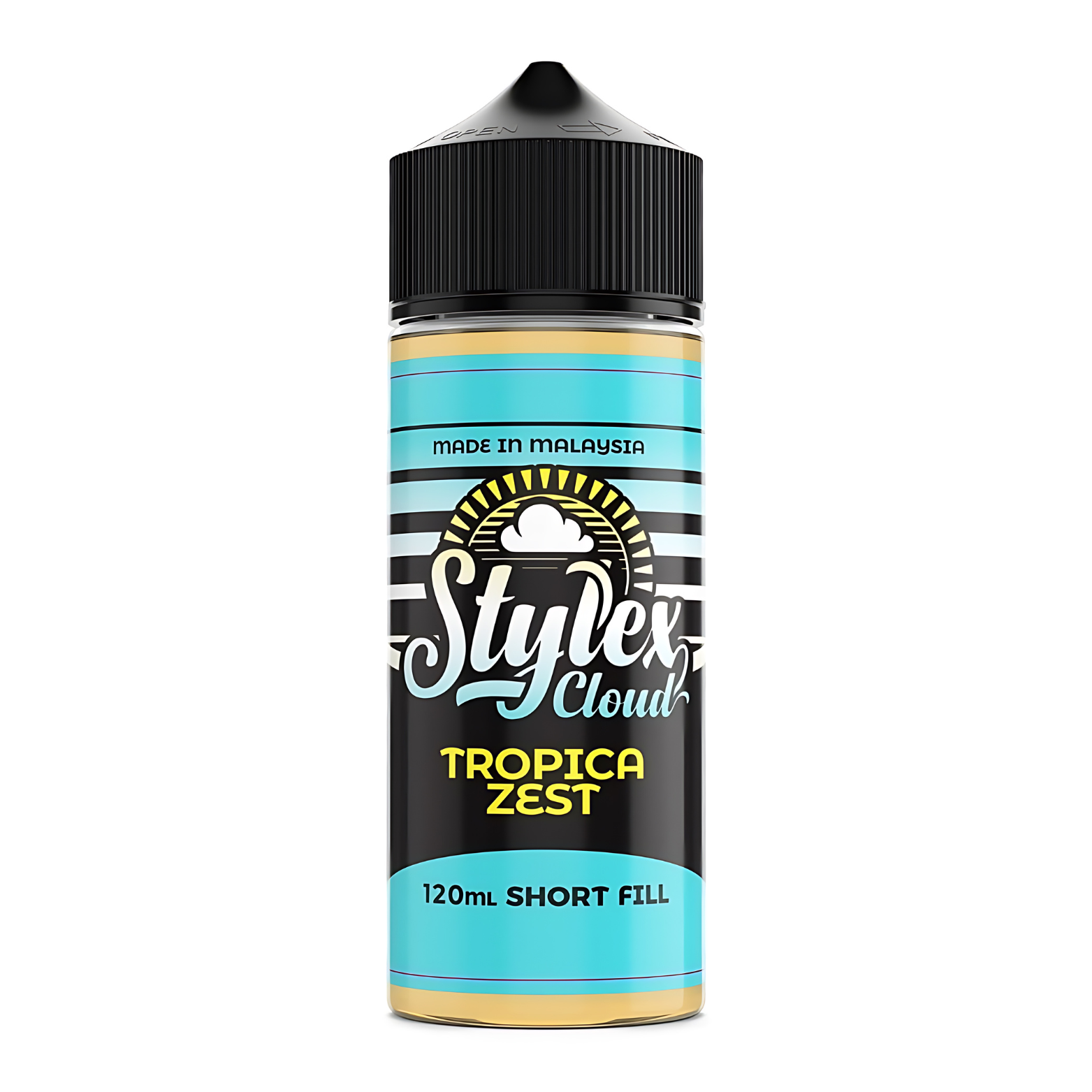 Tropica Zest Shortfill 120ml E-liquid by Stylex Cloud