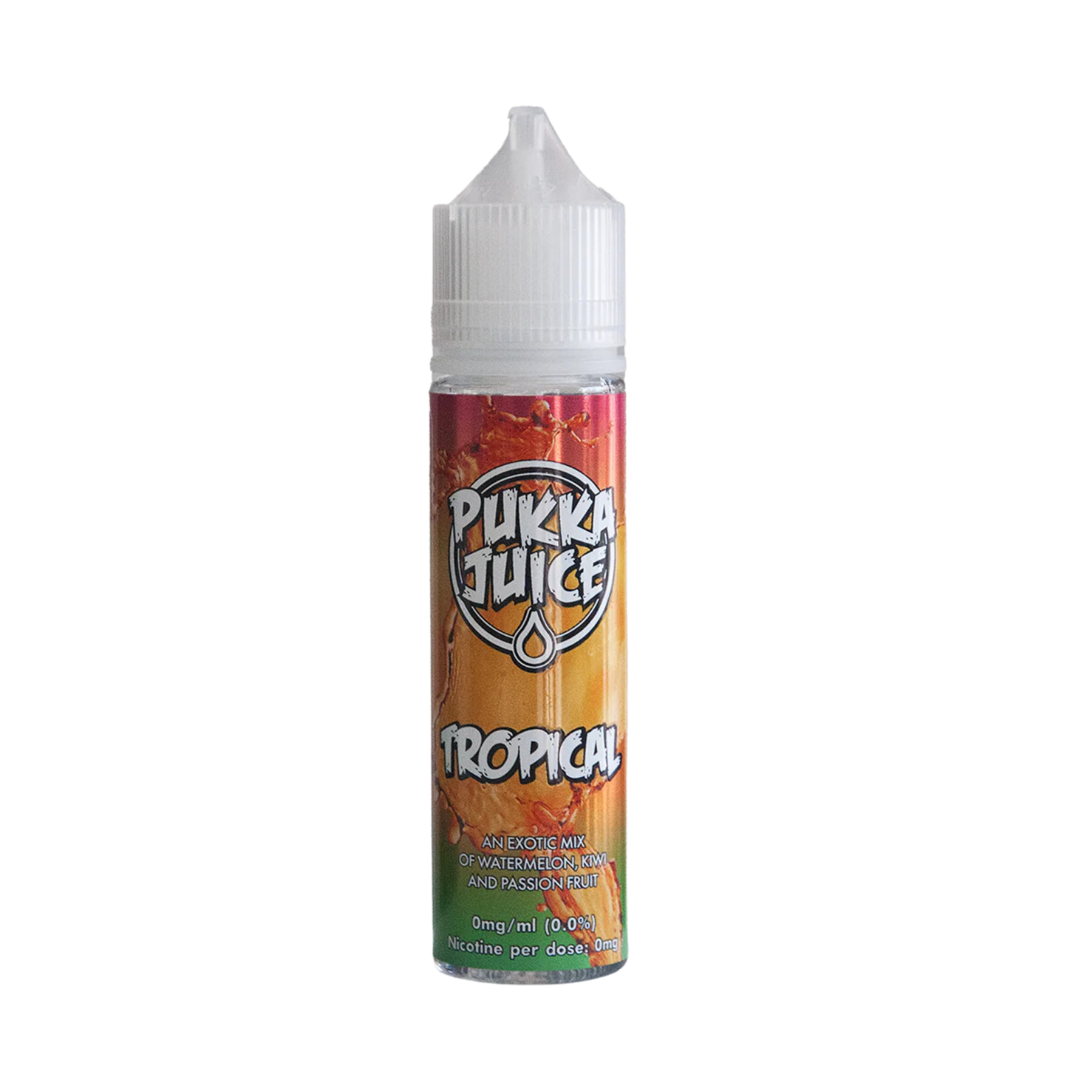 Tropical Shortfill 50ml E-liquid By Pukka Juice