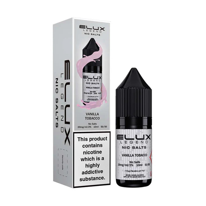 Vanilla Tobacco E- liquid By Elux
