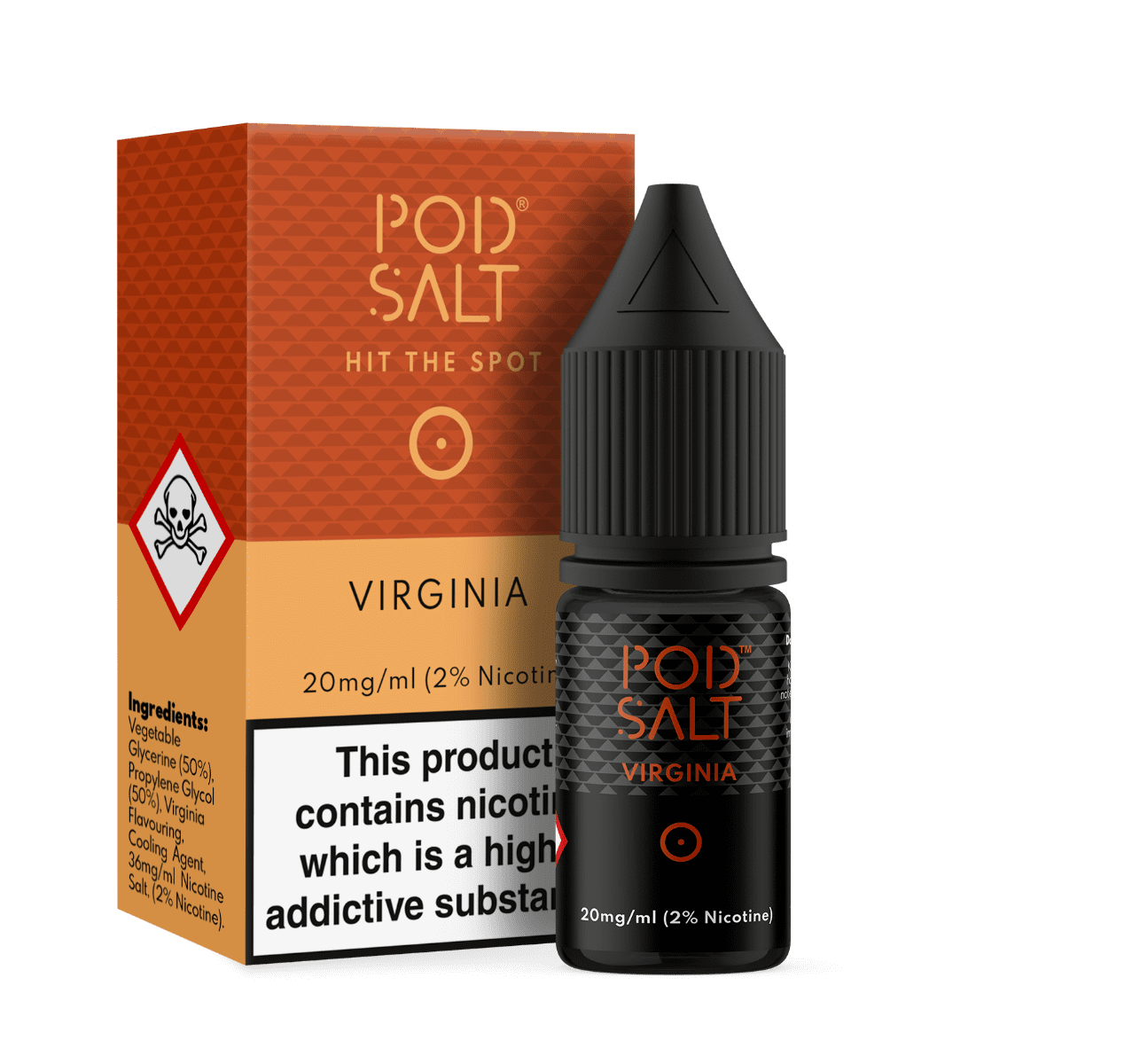 Virgina Gold Nic Salt E-Liquid By Pod Salt