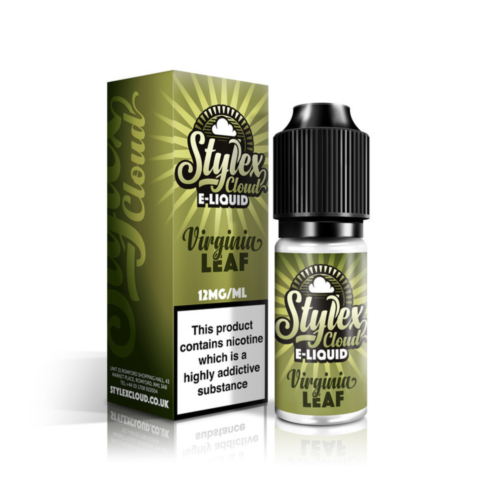 Virginia Leaf 50_50 10ml E-liquid by Stylex Cloud