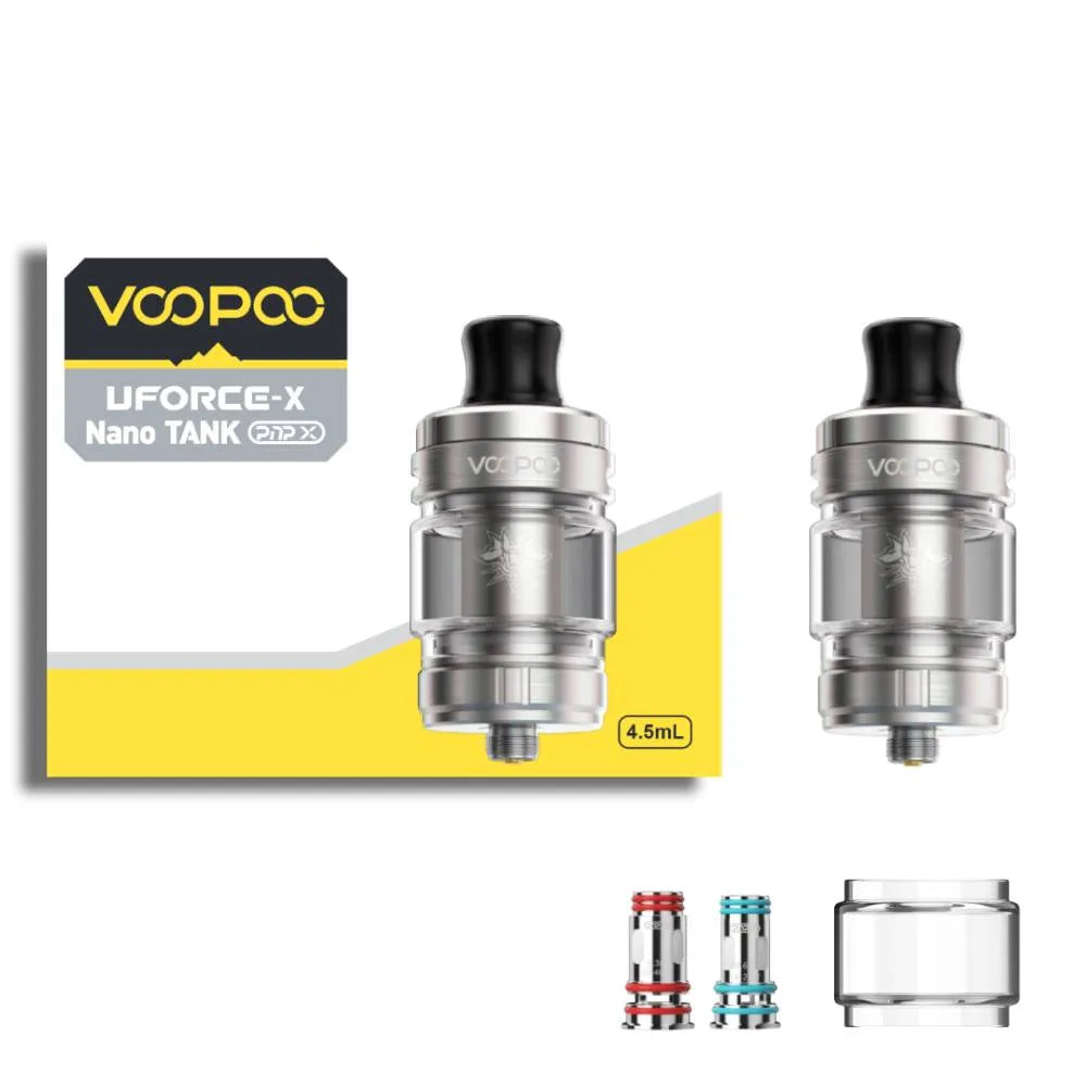 VooPoo Uforce -X NanoTank 2ml Silver