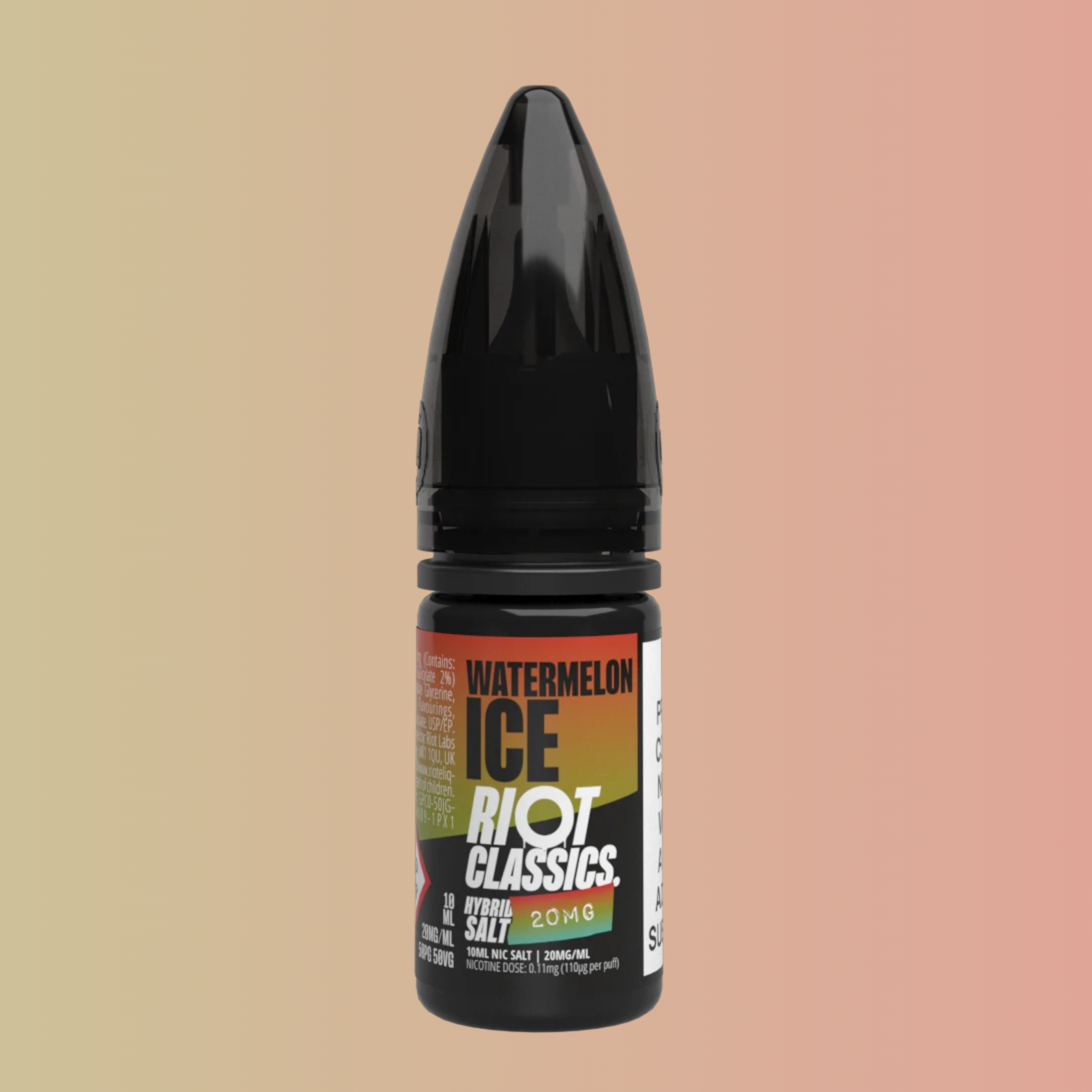 Watermelon Ice Hybrid Salt E-Liquid by Riot Classics