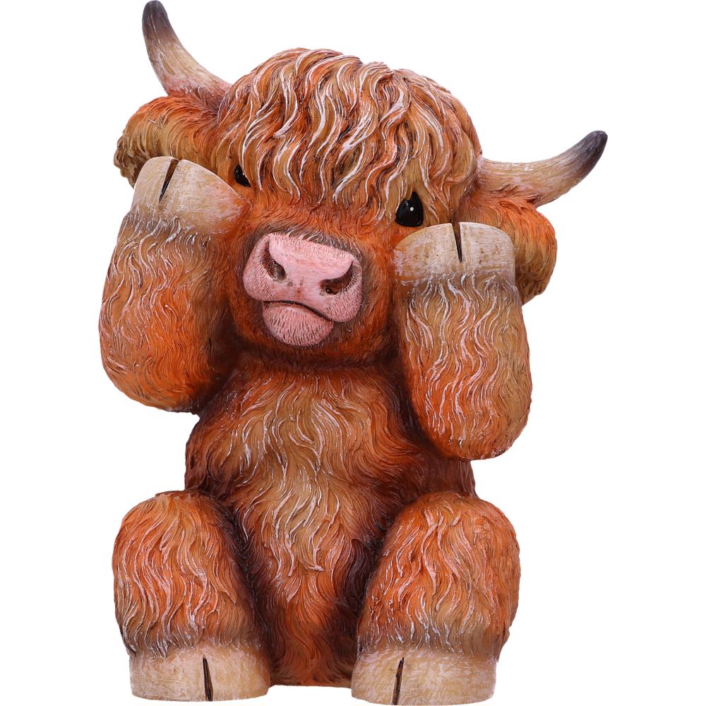 Nemesis Now Three Wise Highland Cows 9.6cm