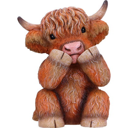 Nemesis Now Three Wise Highland Cows 9.6cm