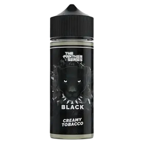 The Panther Series Black Creamy Tobacco 100ml 70:30 Short fill