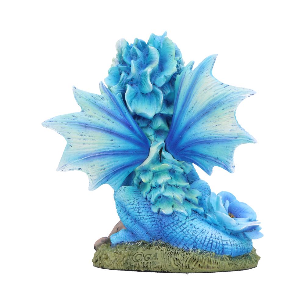 Nemesis Now Blue Poppy Flower Dragon 11cm
