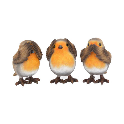 Nemesis Now Three Wise Robins 8cm