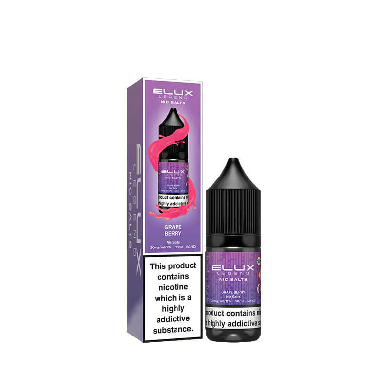 Grape Berry Nic Salt E-Liquid by Elux