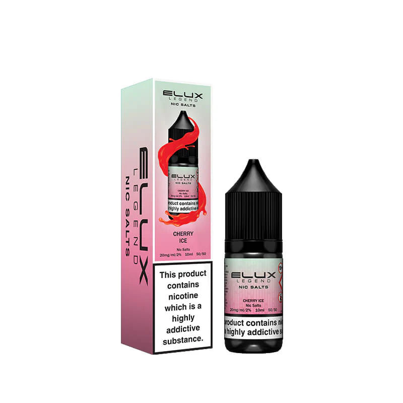 Cherry Ice Nic Salt E-Liquid by Elux