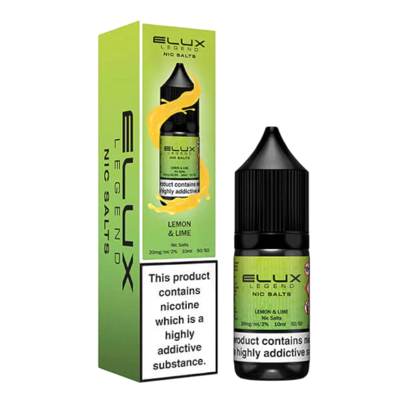 Lemon Lime Nic Salt E-Liquid by Elux