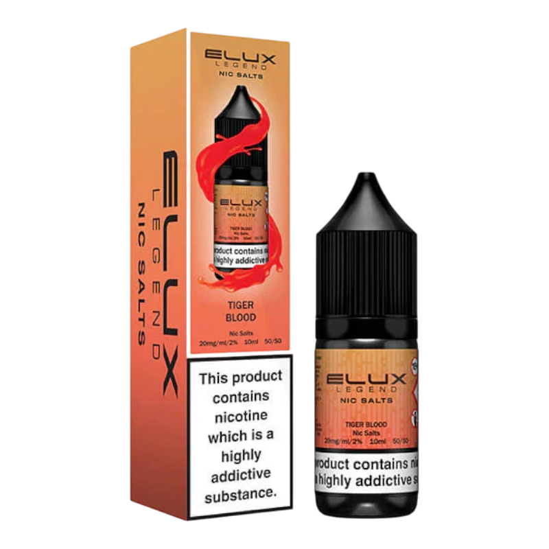 Tiger Blood Nic Salt E-Liquid by Elux