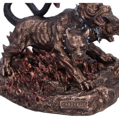 Nemesis Now Cerberus the Three Headed Hound of Hades Bronze Figurine 11cm