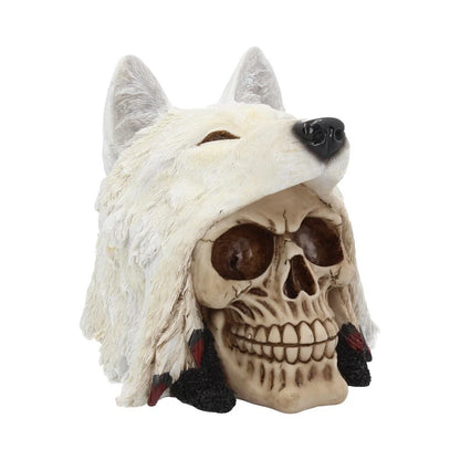 Nemesis Now Night Wolf Skull 15.6cm
