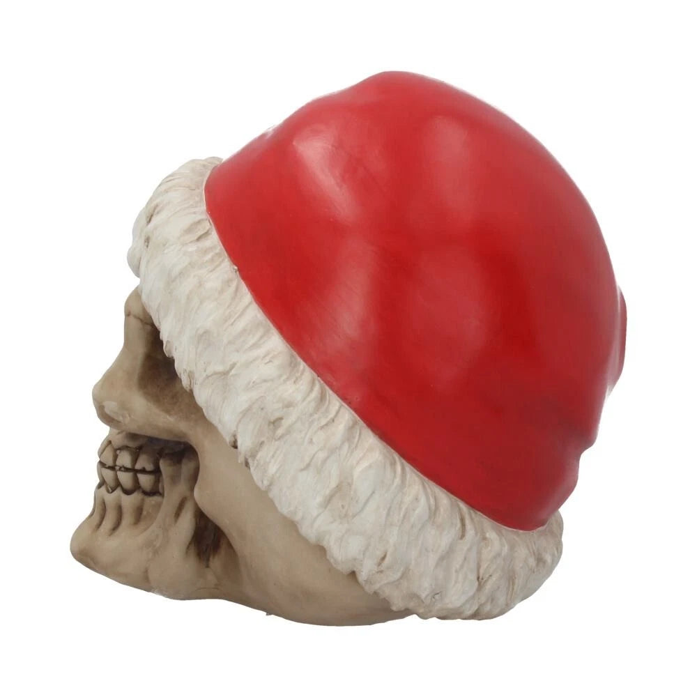 Nemesis Now Silent Night Christmas Skull 15.5cm