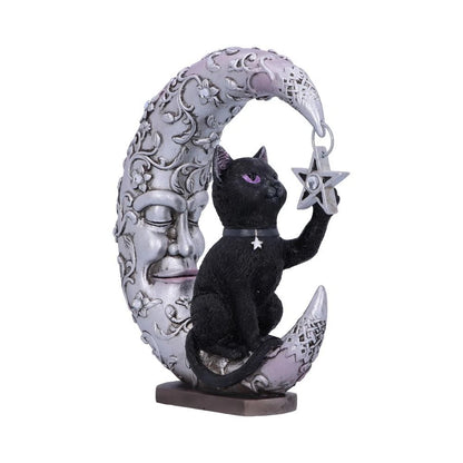 Nemesis Now Luna Companion Moon and Cat Ornament 18.8cm