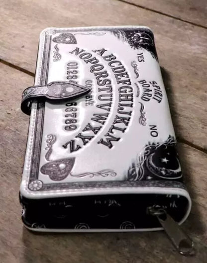 Nemesis Now White Spirit Board Embossed Purse 18.5cm