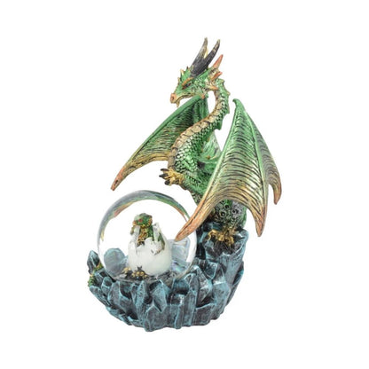 Nemesis Now Emerald Oracle Green Dragon Fortune Seer Figurine 19cm