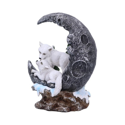 Nemesis Now Lunar Companions Wolves Moon Figurine 19.3cm