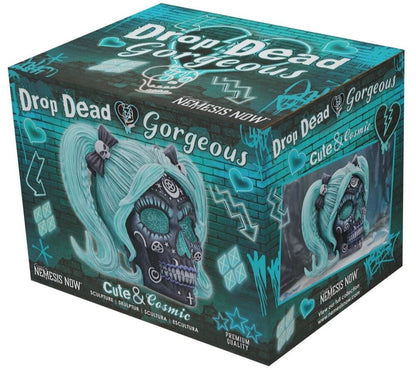 Nemesis Now Drop Dead Gorgeous - Cute and Cosmic Witchy Doll Skull 19.5cm