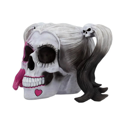 Nemesis Now Little Monster Pigtailed Troublemaker Skull 20.6cm