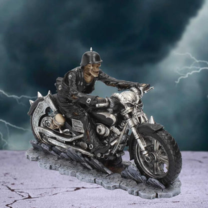 Nemesis  Now Hell on the Highway Skeleton Motorbike Ornament Figurine by James Ryman 20.5cm