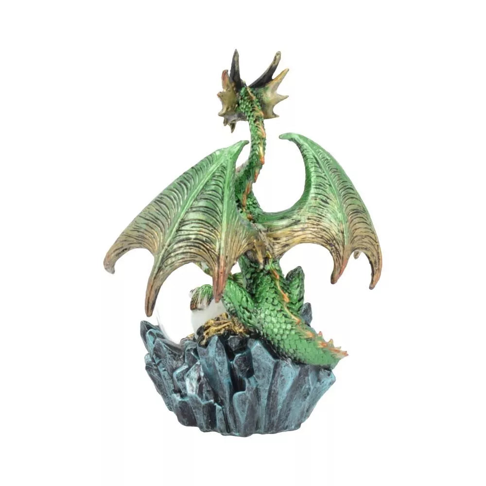 Nemesis Now Emerald Oracle Green Dragon Fortune Seer Figurine 19cm