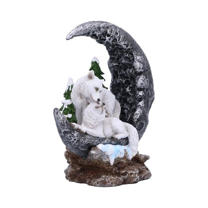 Nemesis Now Lunar Companions Wolves Moon Figurine 19.3cm