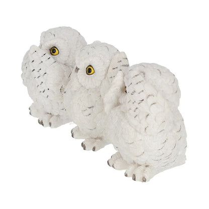 Nemesis Now Three Wise Owls 8cm