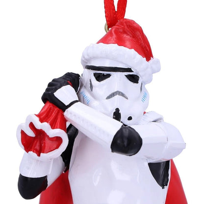Nemesis Now Officially Licensed Stormtrooper Santa Sack Hanging Ornament 13cm