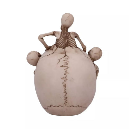 Nemesis Now Breaking Free Skeleton Emerging from Skull Ornament 17.7cm