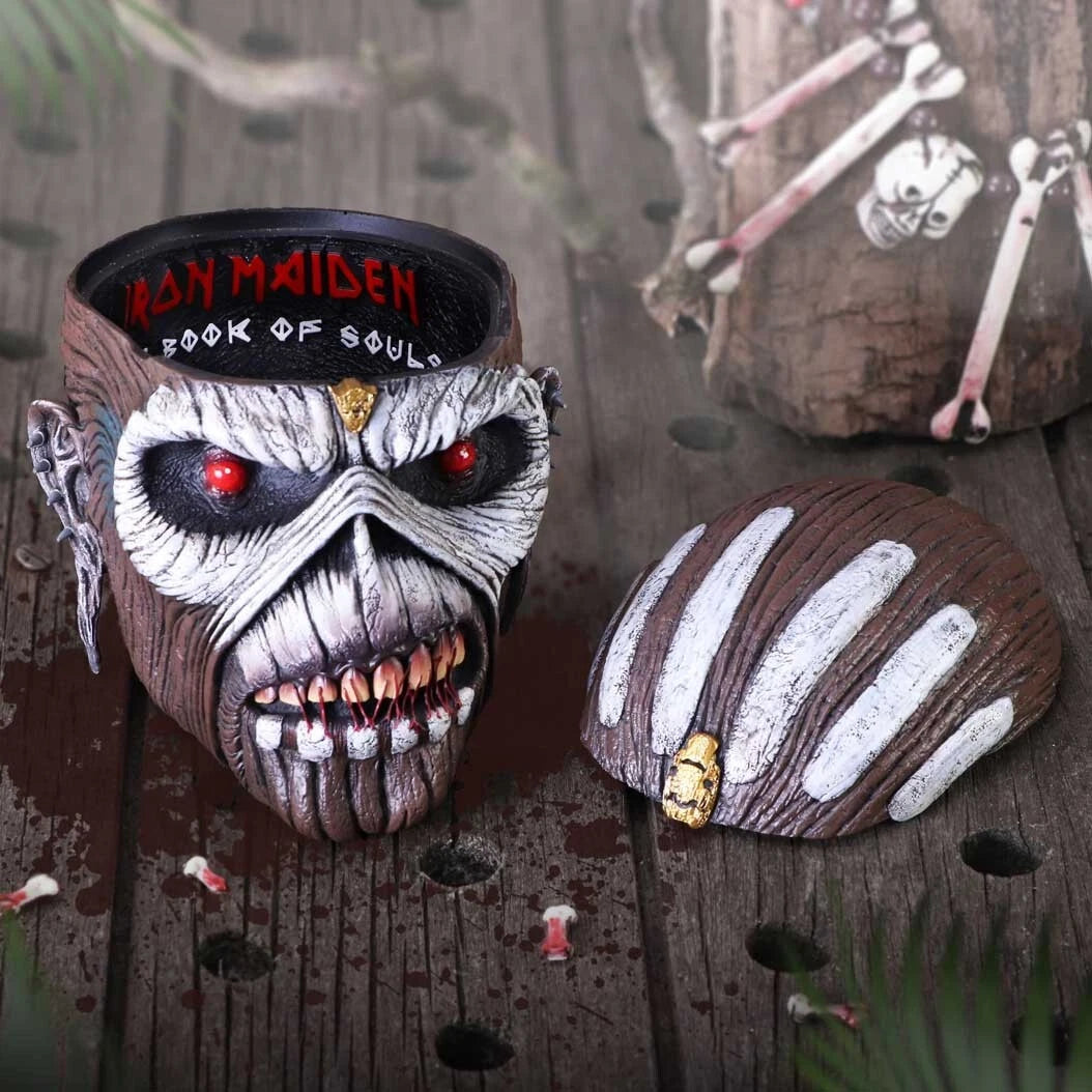 Nemesis Now Officially Licensed Iron Maiden The Book of Souls Eddie Head Box