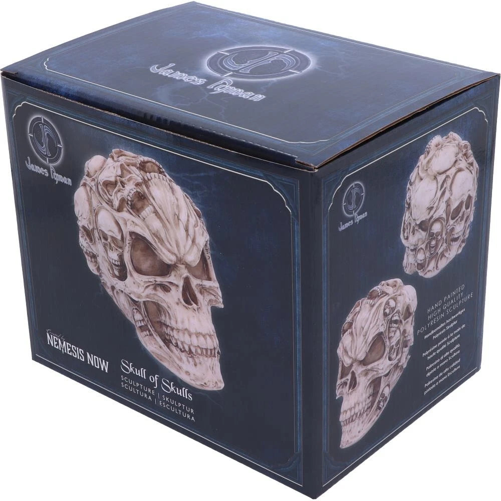Nemesis Now James Ryman Skull of Skulls Skeleton Ornament