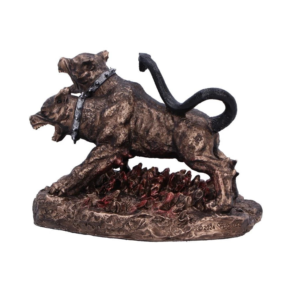 Nemesis Now Cerberus the Three Headed Hound of Hades Bronze Figurine 11cm