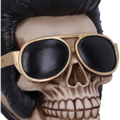 Nemesis Now Uh Huh The King Elvis Skull Figurine 17cm