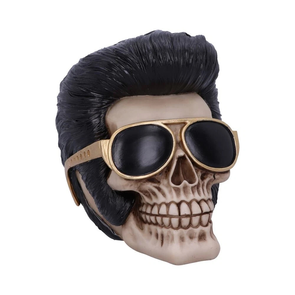 Nemesis Now Uh Huh The King Elvis Skull Figurine 17cm