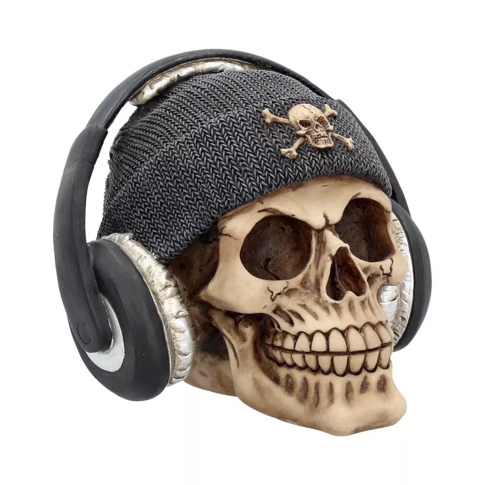 Nemesis Now Dead Beat Headphones Skull 17cm