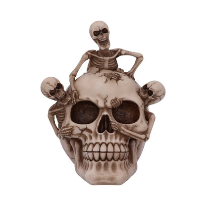 Nemesis Now Breaking Free Skeleton Emerging from Skull Ornament 17.7cm