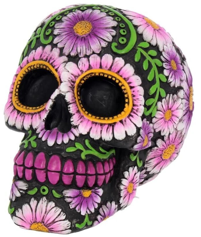 Nemesis Now Sugar Petal Calavera Skull 14.5cm