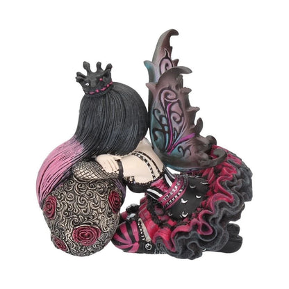 Nemesis Now Little Shadows Lolita Figurine Gothic Fairy and Sugar Skull Ornament 12cm