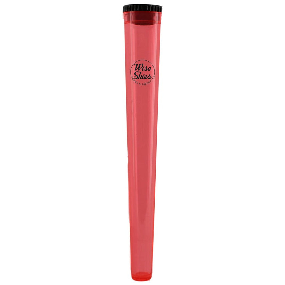 Wise Skies Clear Plastic Doob Tube